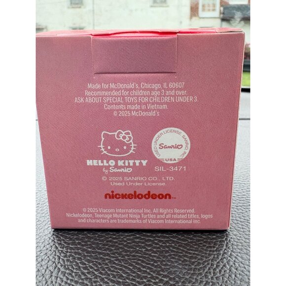 McDonald's Happy Meal Hello Kitty X Teenage Mutant Ninja Turtles Raphael Sanrio - Picture 2 of 2